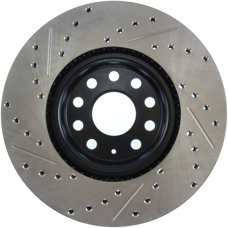 StopTech Slotted & Drilled Sport Brake Rotor - eliteracefab.com