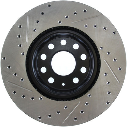 StopTech Slotted & Drilled Sport Brake Rotor - eliteracefab.com