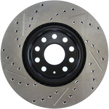 Load image into Gallery viewer, StopTech Slotted &amp; Drilled Sport Brake Rotor - eliteracefab.com