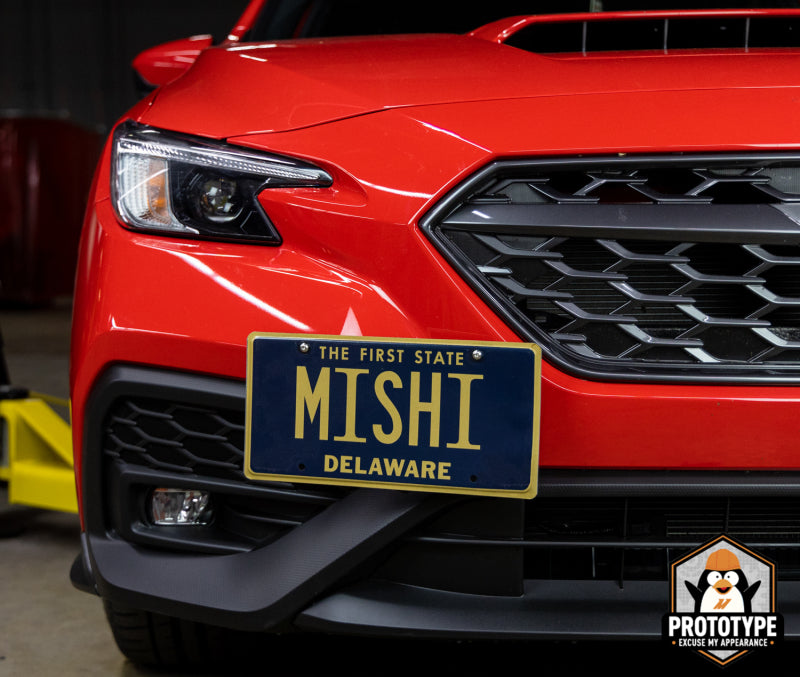 Mishimoto 2022+ Subaru WRX License Plate Relocation Kit - eliteracefab.com