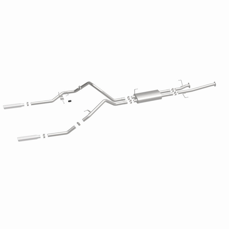 MagnaFlow 14 Toyota Tundra V8 4.6L/5.7L Stainless Cat Back Exhaust Dual Split Rear Exit Magnaflow