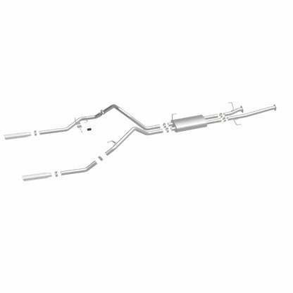 MagnaFlow 14 Toyota Tundra V8 4.6L/5.7L Stainless Cat Back Exhaust Dual Split Rear Exit Magnaflow