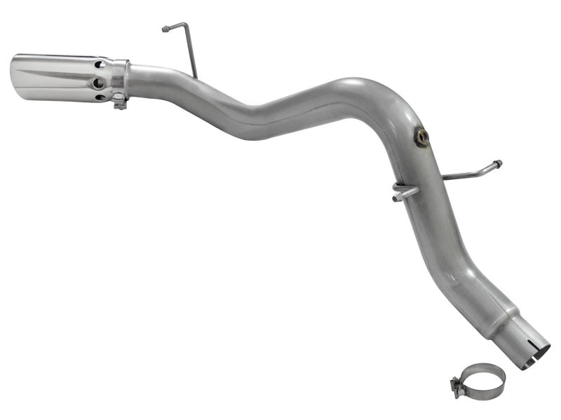 aFe LARGE BORE HD 3.5in DPF-Back SS Exhaust w/Polished Tip 2016 GM Colorado/Canyon 2.8L (td) aFe