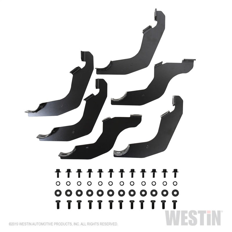 Westin 19-20 Ford Ranger SuperCrew E-Series 3 Nerf Step Bars - Black - eliteracefab.com