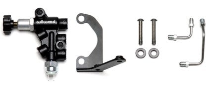 Wilwood Tandem Master Cylinder Mounting Bracket R/H Kit w/ Prop Valve Wilwood