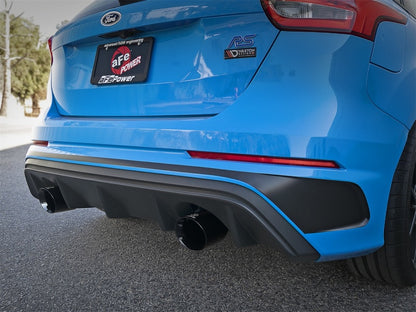 aFe Takeda 3in 304 SS Axle-Back Exhaust System w/ Black Tip 16-18 Ford Focus RS 2.3L (t) aFe