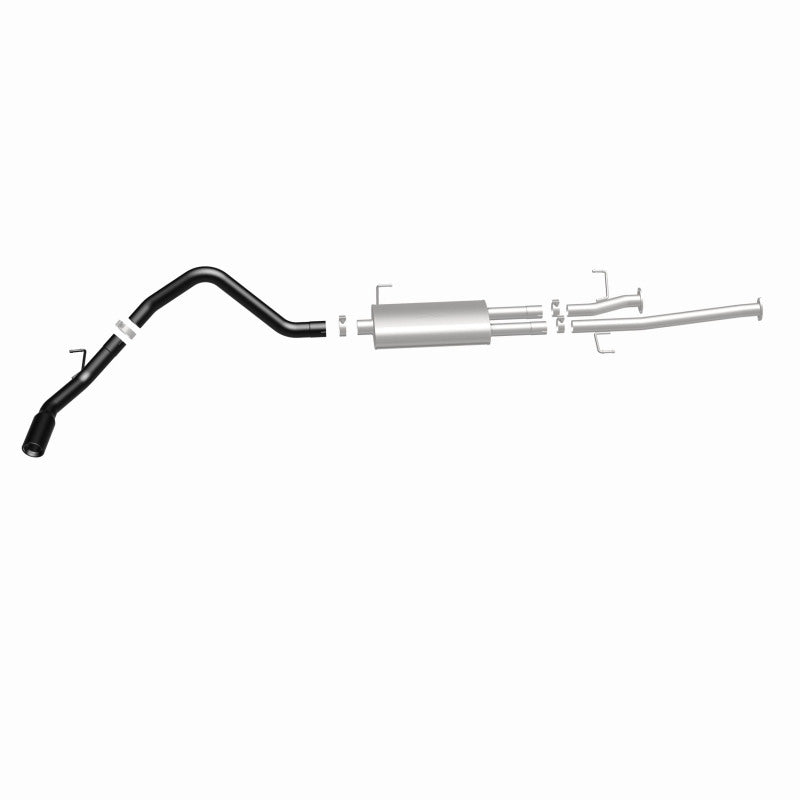 MagnaFlow Cat-Back Exhaust 09-13 Toyota Tundra V8 5.7L 3in SS Black Tip Single Side Exit Magnaflow