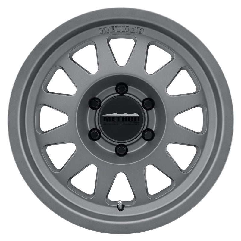 Method MR704 16x8 0mm Offset 6x5.5 106.25mm CB Matte Titanium Wheel - eliteracefab.com