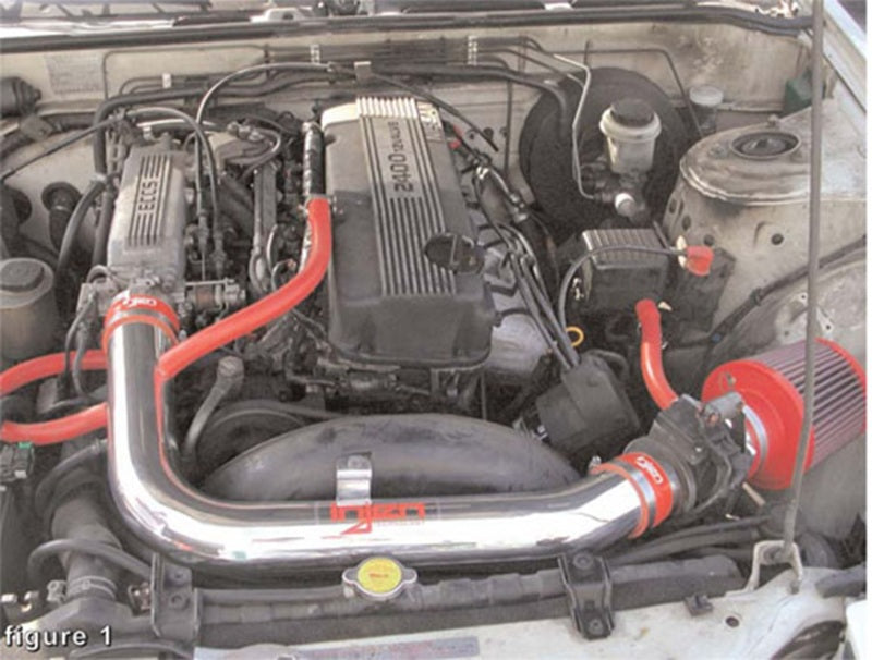 Injen 1989-1990 Nissan 240sx L4-2.4L Is Short Ram Cold Air Intake System (Black )- IS1910BLK