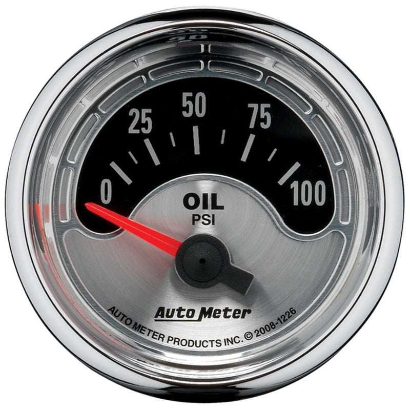 Autometer American Muscle Gauge Kit 6 Pc Abody/Duster/Demon/Dart 70-76 Tach/Mph/Fuel/Oilp/Wtmp/Volt 7031