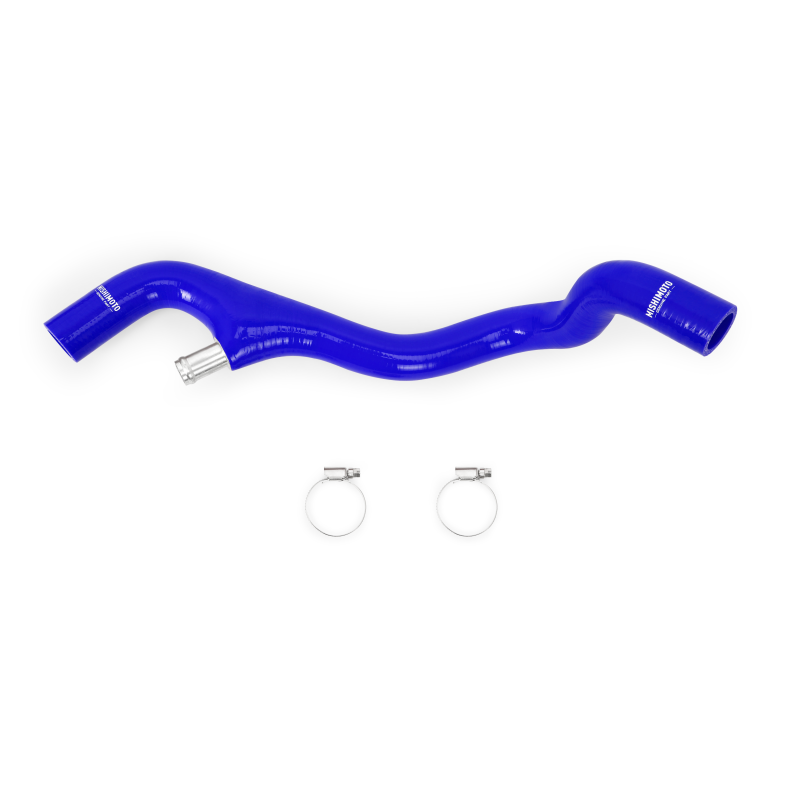 Mishimoto 05-07 Ford F-250/F-350 6.0L Powerstroke Lower Overflow Blue Silicone Hose Kit - eliteracefab.com