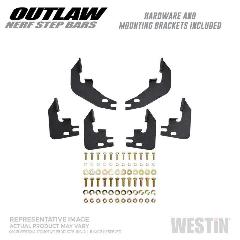 Westin 2019 Dodge Ram Crew Cab ( Excludes 1500 Classic) Outlaw Nerf Step Bars - eliteracefab.com