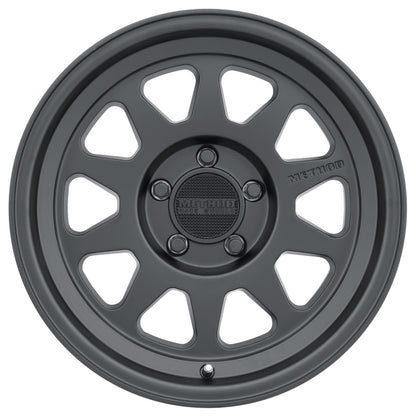 Method MR316 17x8.5 0mm Offset 5x150 110.5mm CB Matte Black Wheel - eliteracefab.com