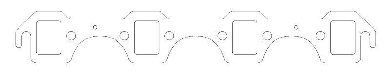 Cometic Ford SB 1.120in x 1.480in Port .030in MLS Exhaust Gasket Cometic Gasket