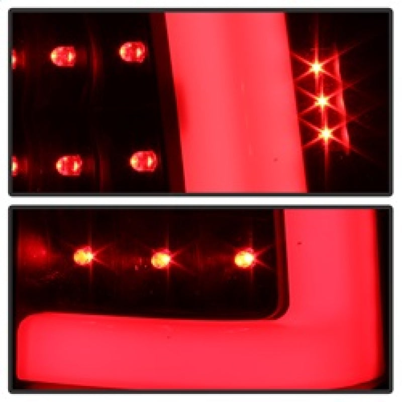 xTune Chevy Silverado 1500/2500/3500 99-02 / Version 3 Tail Lights Black ALT-ON-CS99V3-LBLED-BK - eliteracefab.com