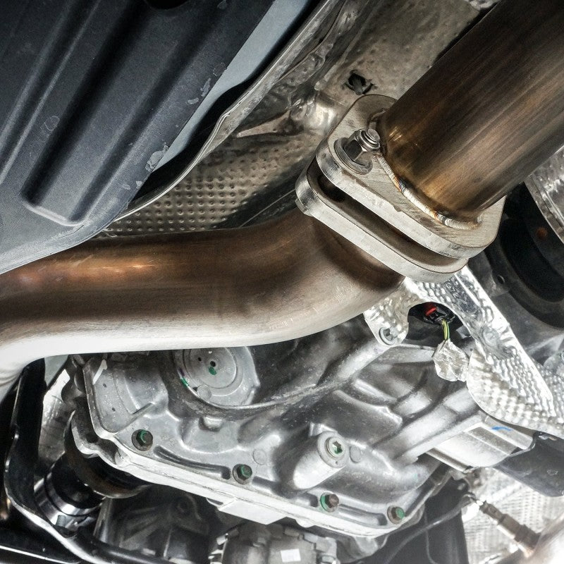 STAINLESS WORKS Catback Exhaust Jeep Grand Cherokee TrackHawk 2018 - eliteracefab.com