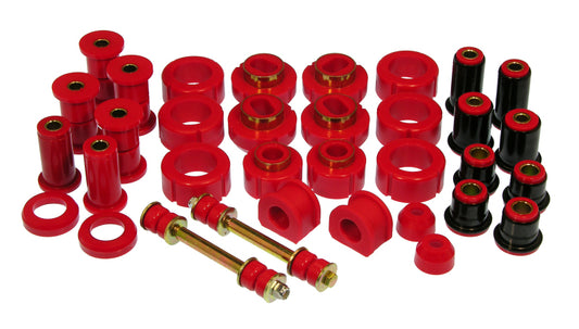 Prothane Total Vehicle Suspension Bushing Kit for 1982–2004 Chevy/GMC S10 Pickup 2WD Std Cab, Red – 7-2020