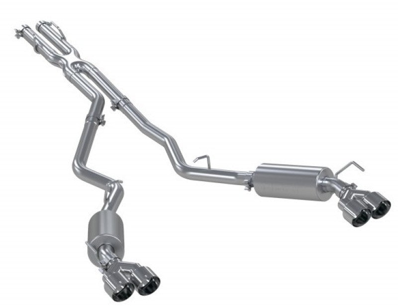 MBRP 20-21 Ford Explorer ST 3.0L Ecoboost SS 2.5in Dual Rear Exit w/ Quad Tips - AL - eliteracefab.com