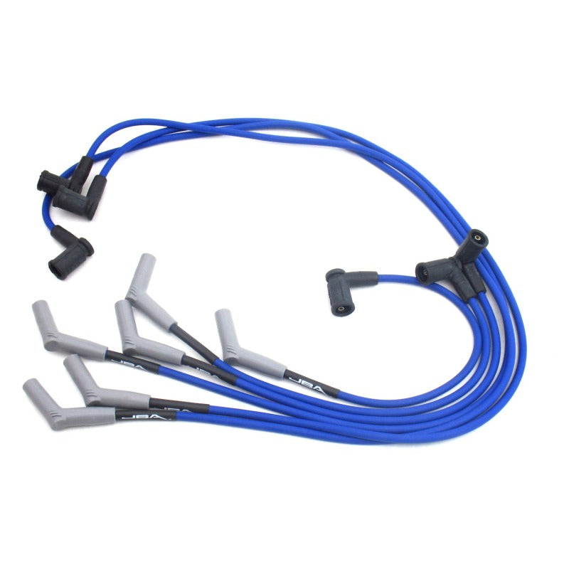 JBA 01-03 Ford 4.2L Ignition Wires - Blue JBA