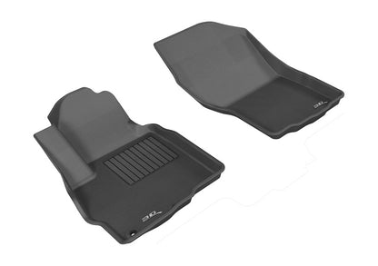3D MAXpider L1MT01011509 2011-2019 Mitsubishi Outlander Kagu 1st Row Floormat - Black