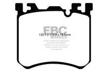 Load image into Gallery viewer, EBC 10-13 BMW X5M 4.4 Twin Turbo Redstuff Front Brake Pads - eliteracefab.com