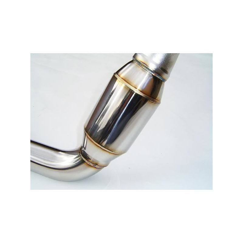 Invidia 05+ MT LGT / 08+ WRX/STi Polished Divorced Waste Gate Downpipe - eliteracefab.com