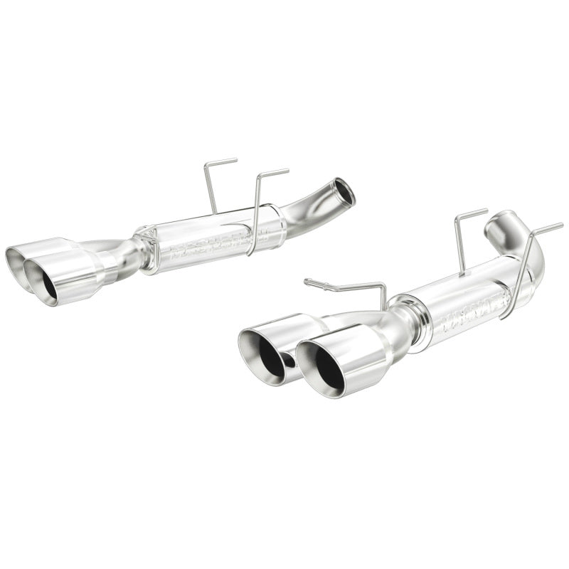 MagnaFlow 12 Ford Mustang V8 5.0L Dual Split Rear Exit Axle-Back Stainless Cat Back Perf Exhaust Magnaflow