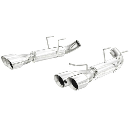 MagnaFlow 12 Ford Mustang V8 5.0L Dual Split Rear Exit Axle-Back Stainless Cat Back Perf Exhaust Magnaflow