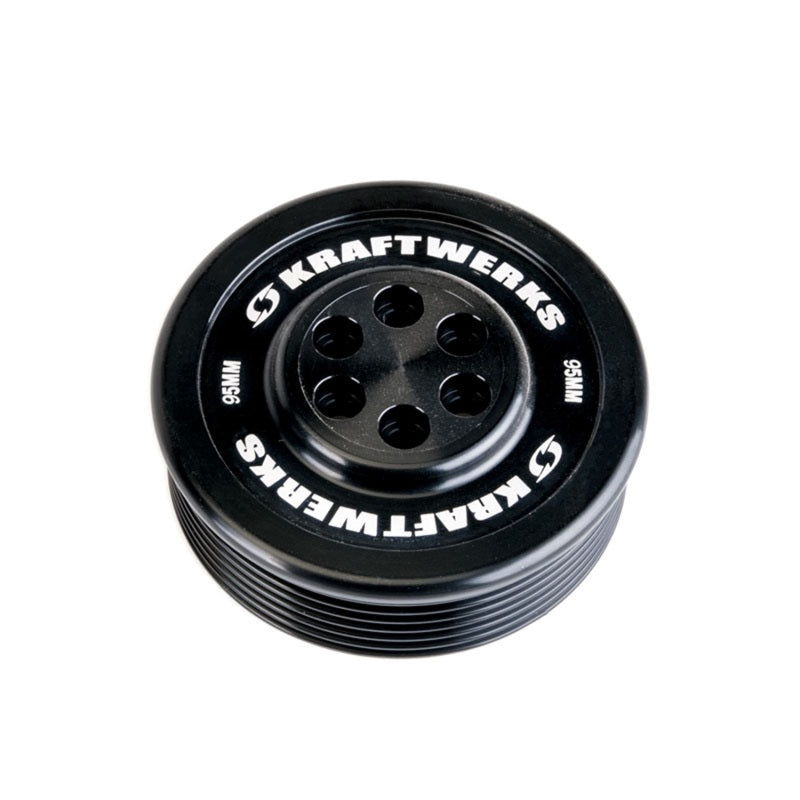 KraftWerks Supercharger Pulley - 95mm 7 Rib - eliteracefab.com