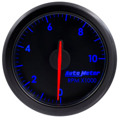 Autometer Airdrive 2-1/6in Tachometer Gauge 0-10K RMP - Black