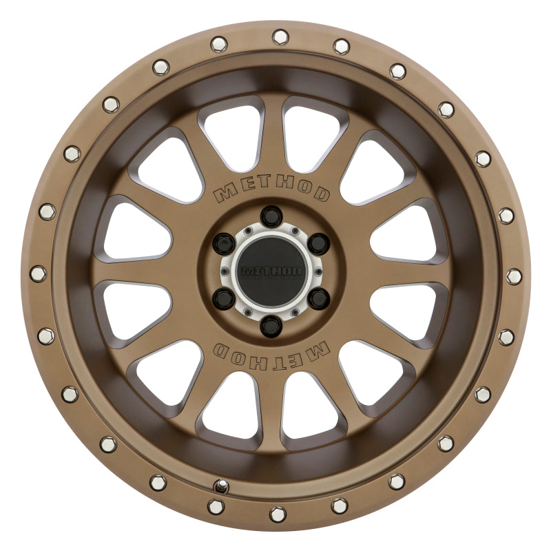 Method MR605 NV 20x10 -24mm Offset 6x135 87mm CB Method Bronze Wheel - eliteracefab.com