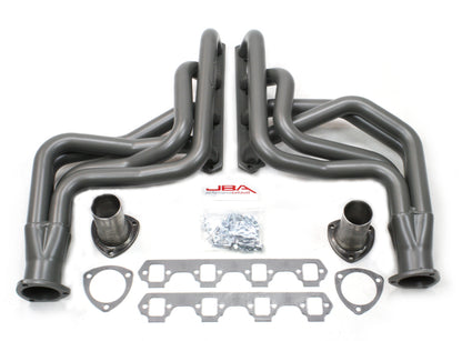 JBA 65-73 Ford Mustang 260-351W (w/Mustang II Suspension) 1-3/4in Primary Ti Ctd Long Tube Header JBA