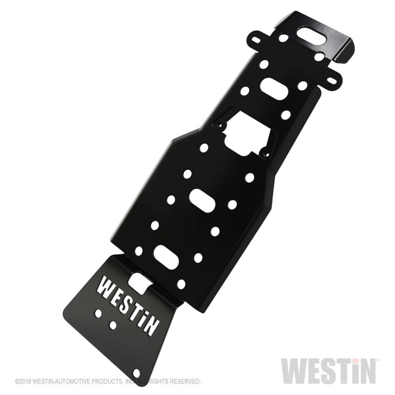 Westin/Snyper 07-11 Jeep Wrangler Transmission Pan Skid Plate - Textured Black - eliteracefab.com