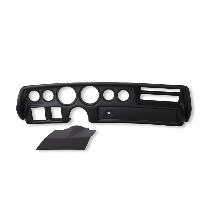 Autometer Designer Black 70-72 Chevelle/ El Camino/ Malibu Dash Kit 6pc Tach/MPH/Fuel/Oil/WTMP/Volt 7026-DB