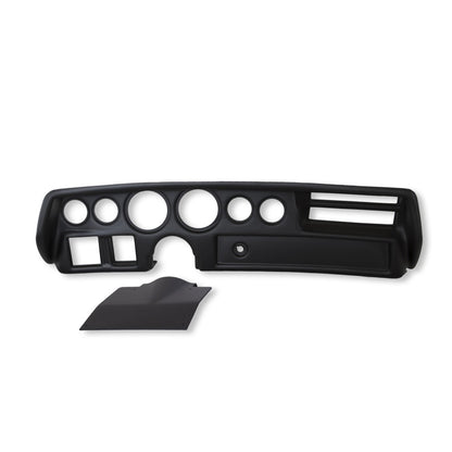 Autometer Designer Black 70-72 Chevelle/ El Camino/ Malibu Dash Kit 6pc Tach/MPH/Fuel/Oil/WTMP/Volt 7026-DB