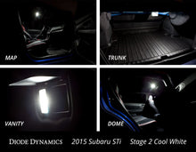 Load image into Gallery viewer, Diode Dynamics 15-19 Subaru WRX Interior Light Kit Stage 2 - Red