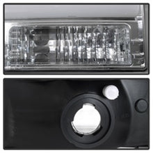 Load image into Gallery viewer, Spyder 99-04 Ford F-250 Super Duty Light Bar Projector Headlights - Chrome (PRO-YD-FF25099V2-LB-C) - eliteracefab.com