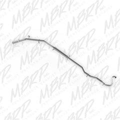 MBRP 88-93 Dodge 2500/3500 Cummins 4WD ONLY Turbo Back Single Side Exit T409 Exhaust System - eliteracefab.com