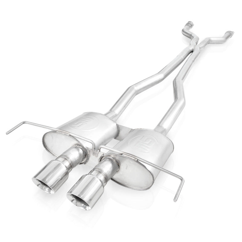 STAINLESS WORKS Exhaust 3-Inch Dual S-Tube System Cadillac CTS-V Coupe 09-15 - eliteracefab.com