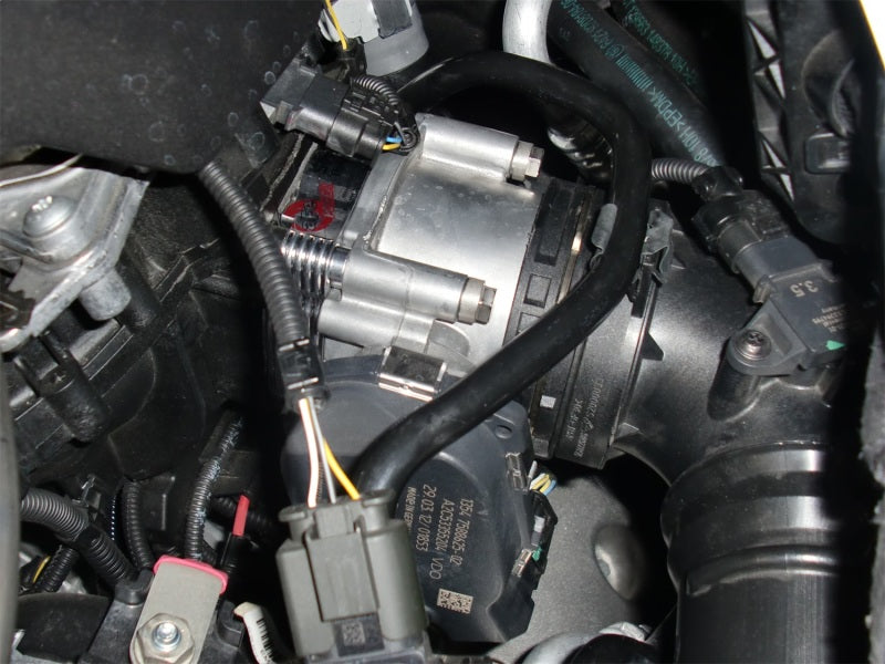 aFe Silver Bullet Throttle Body Spacer 12-15 BMW 328i (F30) L4-2.0L N20/N26 - eliteracefab.com