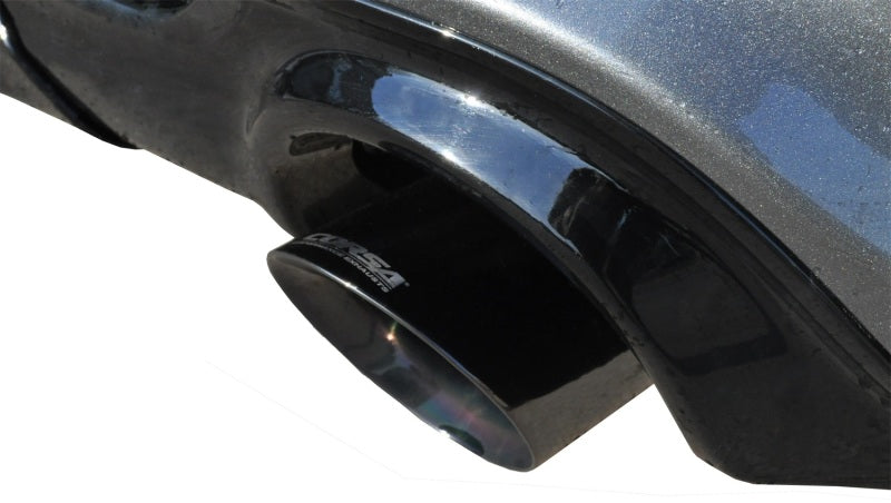 Corsa 12-14 Jeep Grand Cherokee 6.4L V8 Black Sport Cat-Back Exhaust - eliteracefab.com