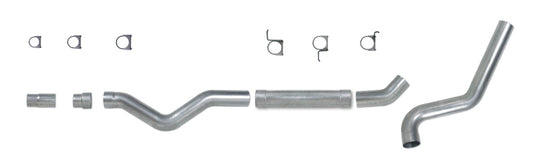Diamond Eye KIT 5in CB MFLR RPLCMENT PIPE SGL AL: 2006-2007.5 CHEVY 6.6L 2500/3500 - eliteracefab.com