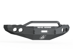Road Armor 02-05 Dodge 1500 Stealth Front Winch Bumper w/Pre-Runner Guard - Tex Blk