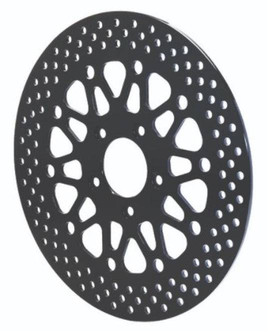 Wilwood Rotor-Front-H-D Motorcycle 2008-Up Black Finish 11.80 x .196 - 5 on 3.25in Wilwood