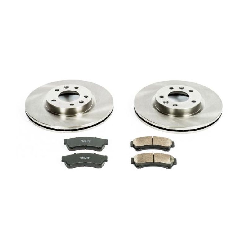 Power Stop 06-12 Ford Fusion Front Autospecialty Brake Kit - eliteracefab.com