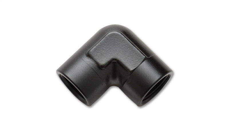 Vibrant Performance 90 Degree Female Pipe Coupler Fitting, 3/8in NPT, Performance Hose & Fluid/Air Plumbing - Part 11322