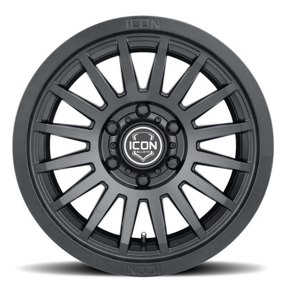 ICON Alloys Recon SLX 17x8.5 5x5.5 0mm 4.75" Backspacing Satin Black Wheel - 3617858547SB