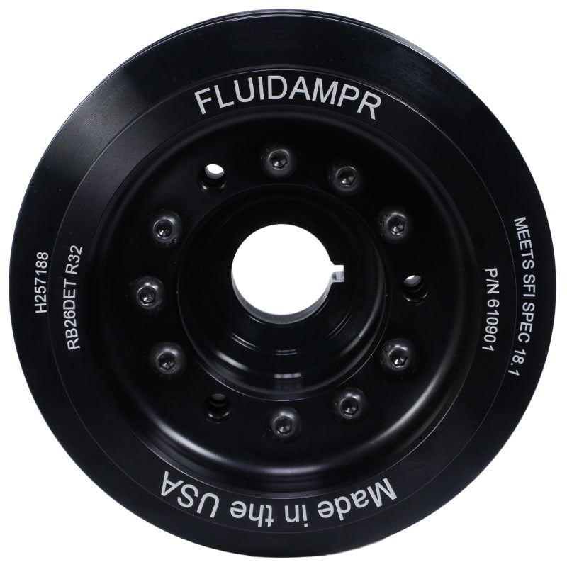 Fluidampr Nissan RB26DET Phase-1 BNR32 GT-R Steel Internally Balanced Damper - eliteracefab.com