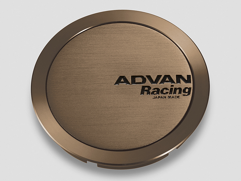 Advan 73mm Full Flat Centercap - Umber Bronze - eliteracefab.com