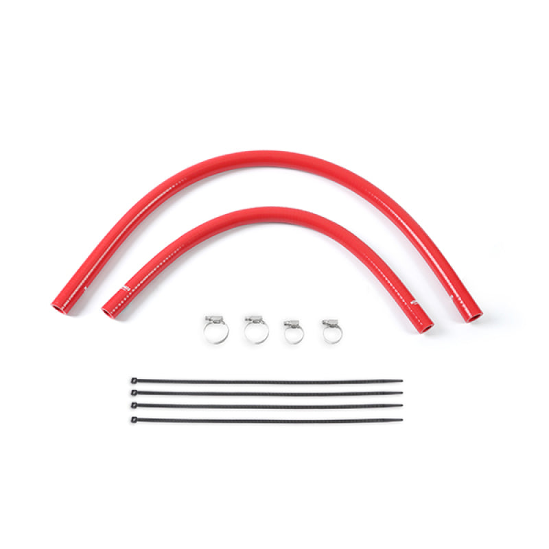 Mishimoto 91-01 Jeep Cherokee XJ 4.0L Silicone Heater Hose Kit - Red - eliteracefab.com